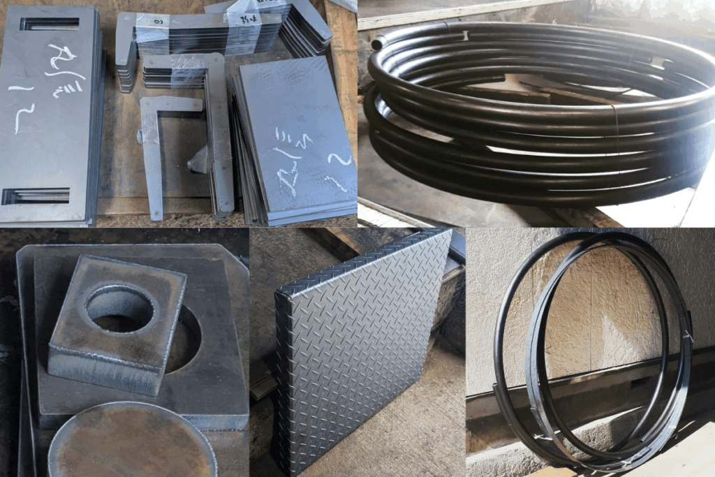 鋼材加工・レーザー・シャーリング・プラズマ・曲げ・穴加工