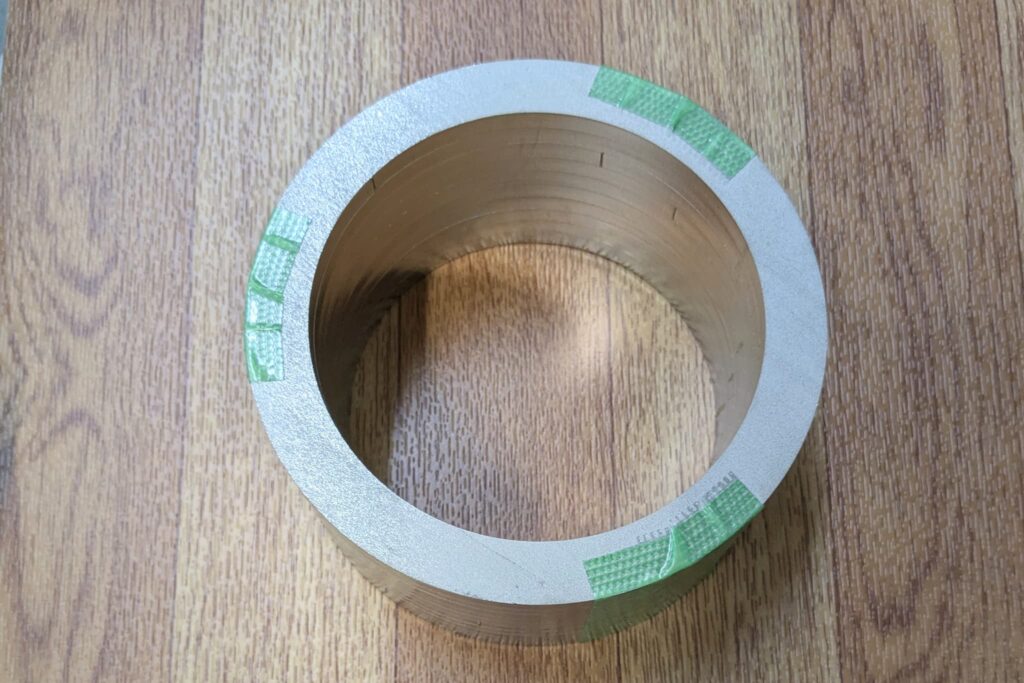 ステンレスSUS304 レーザー 6t×115マル×90マル ドーナツ