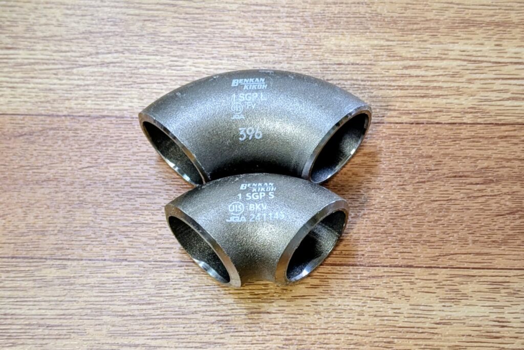 SGP25A　90度ショートエルボ/ロングエルボ