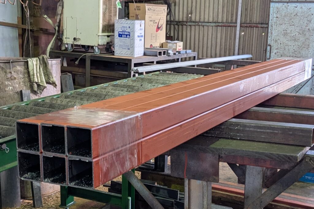 カラー角パイプ2.3×50×50　寸法切り　6本